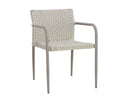 Casella Stackable Dining Armchair  Greige  | Set of 2