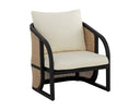 Palermo Lounge Chair  Charcoal