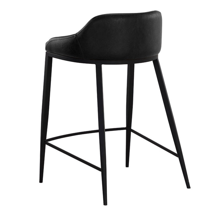 Sunpan Astra Counter Stool - Nightfall Black