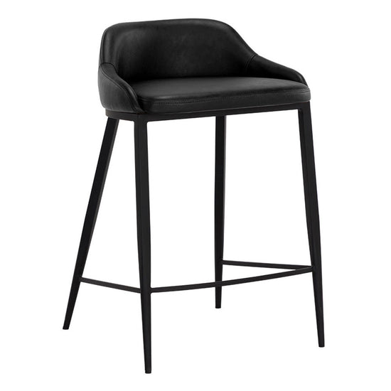 Sunpan Astra Counter Stool - Nightfall Black