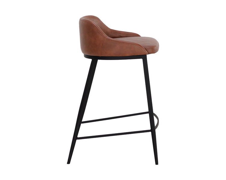 Sunpan Astra Counter Stool - Cinnamon Brown