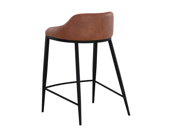 Sunpan Astra Counter Stool - Cinnamon Brown