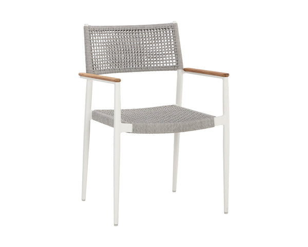 Nava Stackable Dining Armchair  | Set of 2