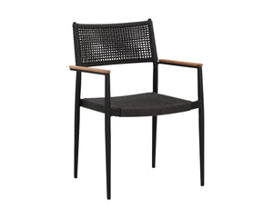 Nava Stackable Dining Armchair  | Set of 2