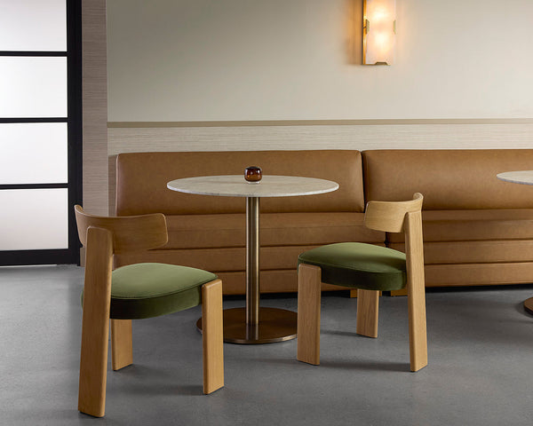 Horton Dining Chair  Rustic Oak  | Set of 2