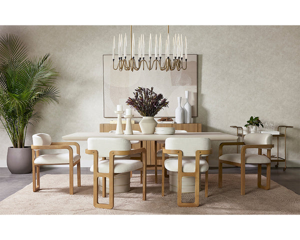 Alanya Dining Table - Rectangular - 84"