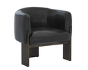 Trine Lounge Chair Dark Brown