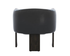 Trine Lounge Chair Dark Brown