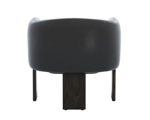 Trine Lounge Chair Dark Brown