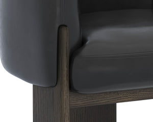 Trine Lounge Chair Dark Brown