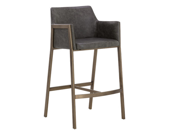 Sunpan Bernadette Counter Stool - Kendall Grey