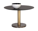 Monaco Dining Table  Gold - 48"