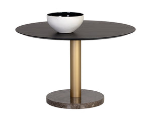 Monaco Dining Table  Gold - 48"