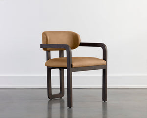 Madrone Dining Armchair Brown