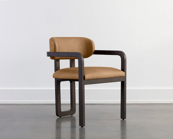 Madrone Dining Armchair Brown