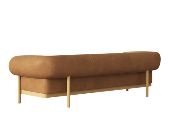 Sunpan Bromley Sofa Rustic Oak