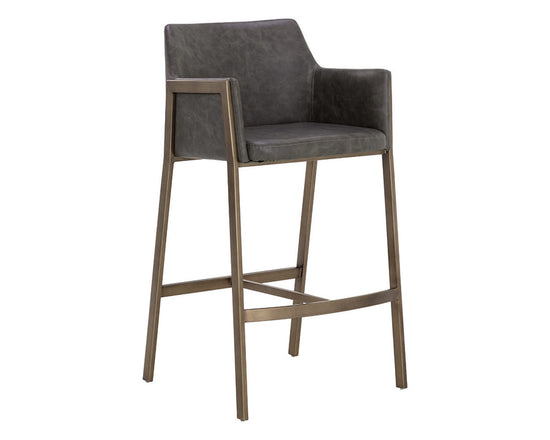 Sunpan Bernadette Bar Stool -  Kendall Grey