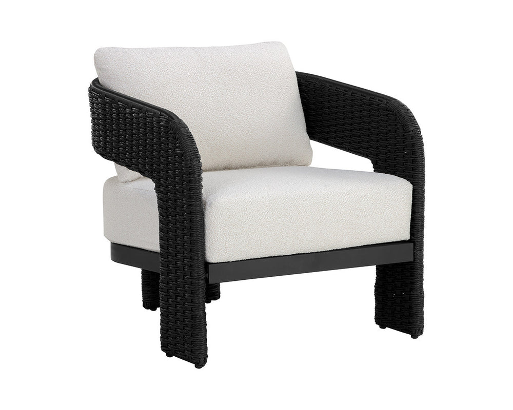 Pylos Lounge Chair  Black