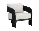 Pylos Lounge Chair  Black