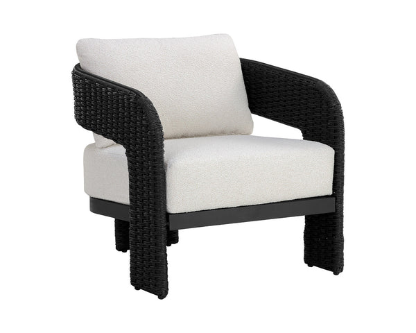Pylos Lounge Chair  Black