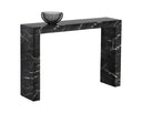 Axle Console Table  Marble Look