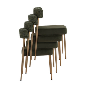 Ashwin Stackable Dining Chair  | Set of 2