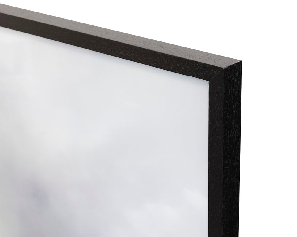 Mystic Mountain  72" X 30"  Black Frame