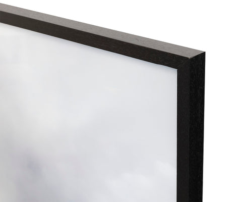 Mystic Mountain  72" X 30"  Black Frame