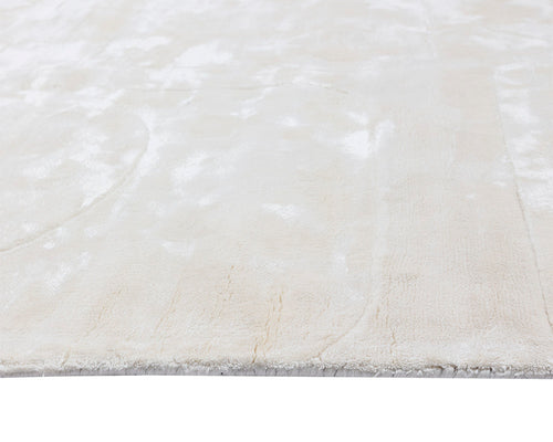 Caruso Handloomed Rug  Cream / Ivory  6' X 9'