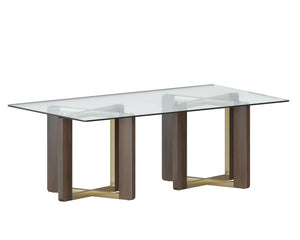 Rejane Dining Table Base  Gold