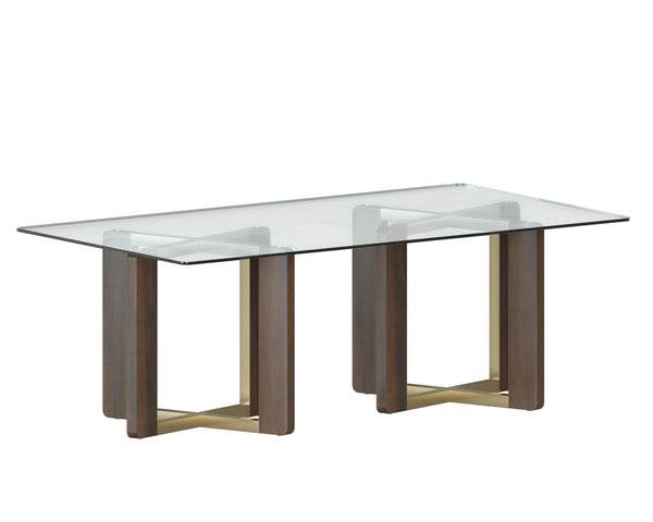 Rejane Dining Table Base  Gold