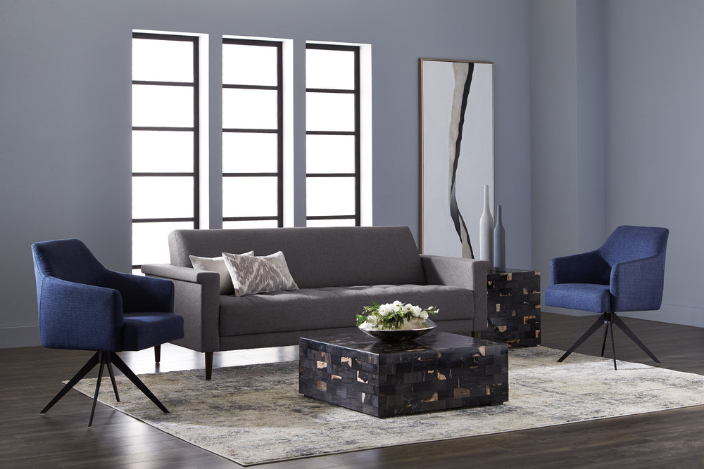 Frequency  72" X 30"  Silver Floater Frame