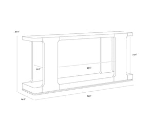 Hercules Console Table