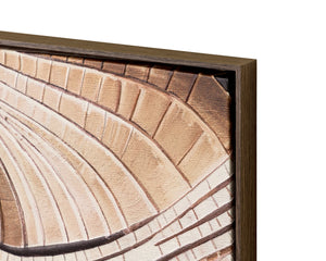 Turning Point Ii  40" X 60"  Bronze Floater Frame