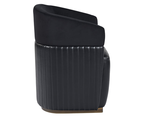 Genval Wheeled Lounge Chair