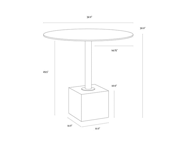 Kata Bistro Table - 32"