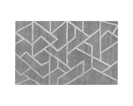 Zizi Handtufted Rug  Grey  5' X 8'