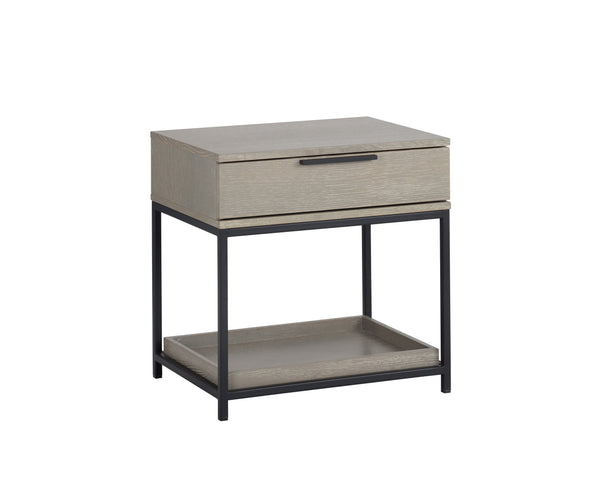 Rebel Nightstand Small  Black