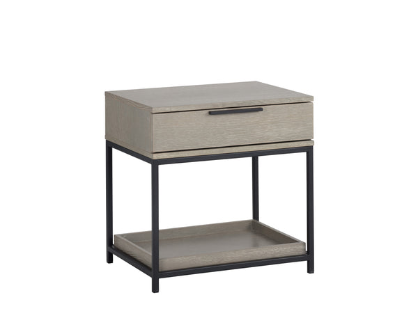 Rebel Nightstand Small  Black