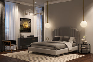 Oslow Handtufted Rug  Beige / Grey  9' X 12'