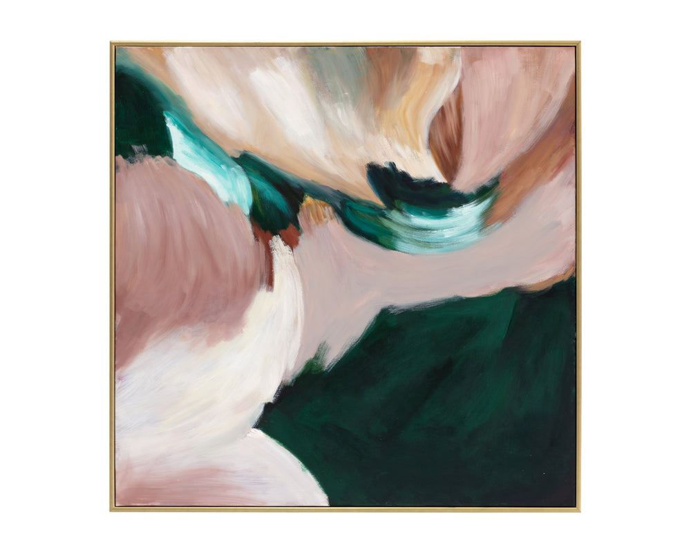 Wild Ones (Set Of 2)  48" X 48"  Gold Floater Frame