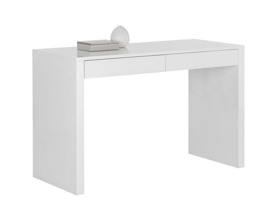 Dutad Desk High Gloss White