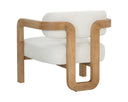 Madrone Lounge Chair  Rustic Oak