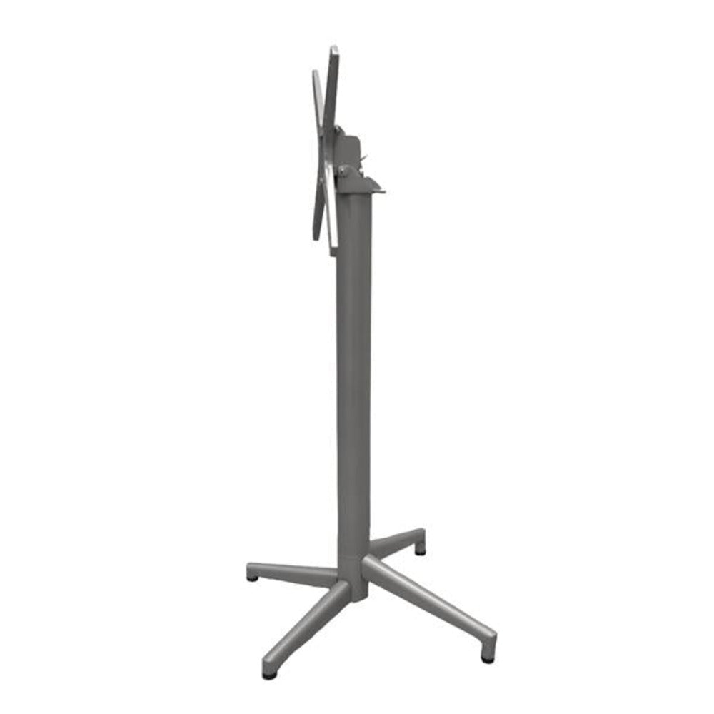 CAIRO - Stainless steel base - Flip Top - Bar Height  - BRUSHED