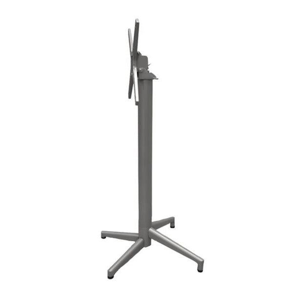 CAIRO - Stainless steel base - Flip Top - Bar Height  - BRUSHED