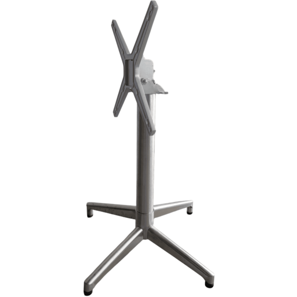 CAIRO - Stainless steel base - Flip Top & Stacking - BRUSHED