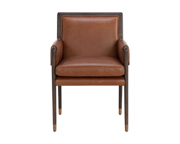 Mauti Dining Armchair  Brown