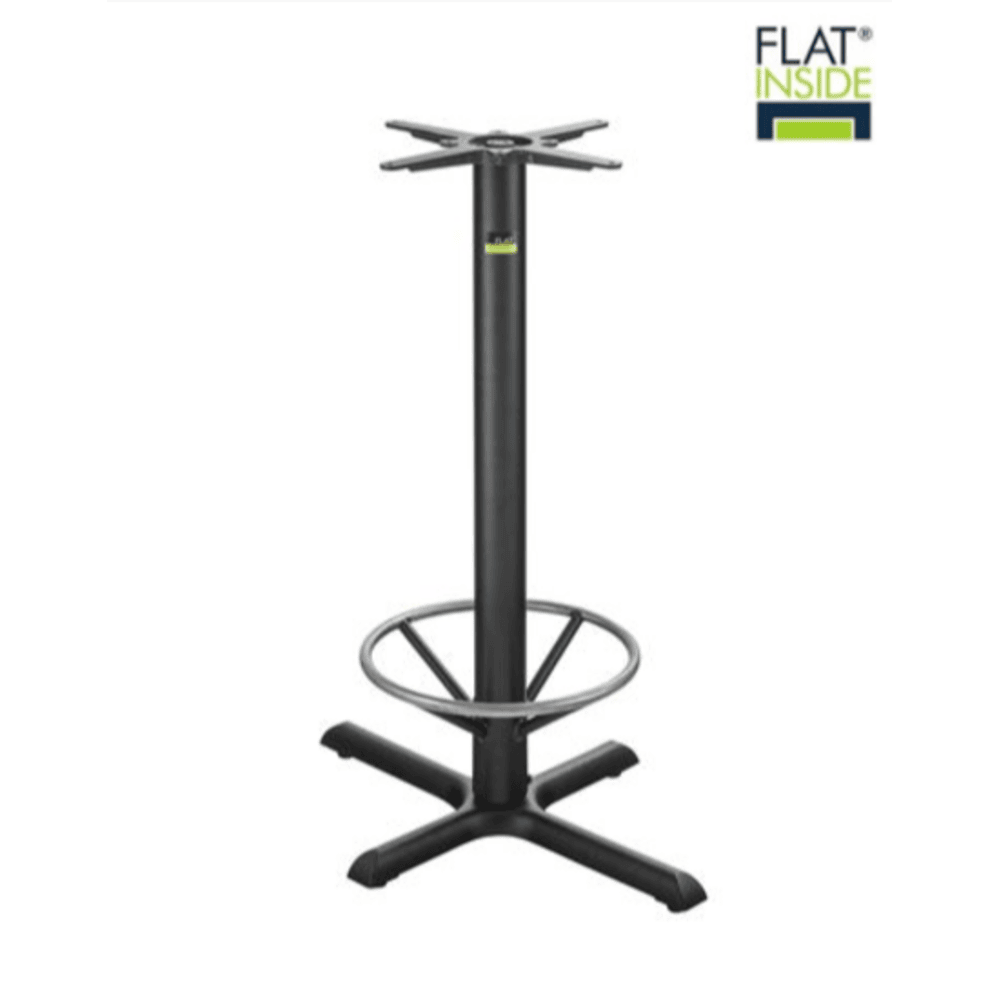 KX2230BR - Cast Iron Base - Self-Leveling - Bar Height - Chrome Ring