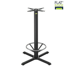 KX30BR - Cast Iron Base - Self-Leveling - Bar Height - Chrome Footrest