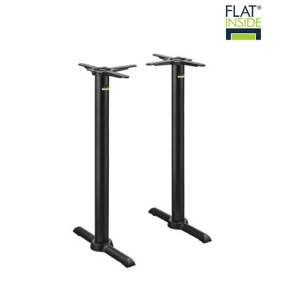 KX-T22B - Cast Iron Base - Self-Leveling - Set of 2 - Bar Height